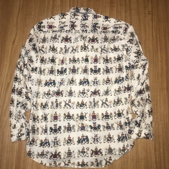 Vitg Tommy Hilfiger button down shirt Men Sz  S/P - Picture 6 of 6